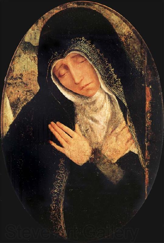 Quentin Matsys The sad Virgin Spain oil painting art